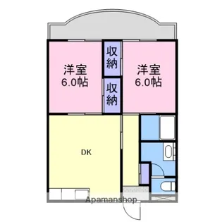 HOKUYOヴィレッジ【305号室】の間取り