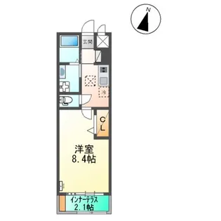 フェルカ【1階】の間取り