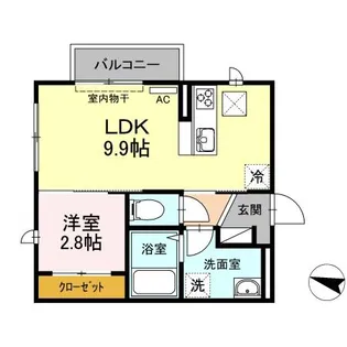 センティア.M【1階】の間取り