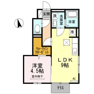 リトルリーフ【1階】の間取り