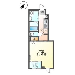 カーサ・グレイス【1階】の間取り