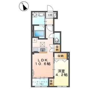 カント【1階】の間取り