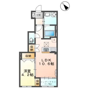 カント【1階】の間取り