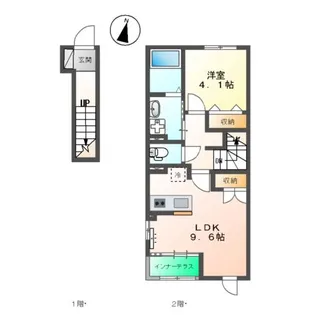 グラーノ【2階】の間取り