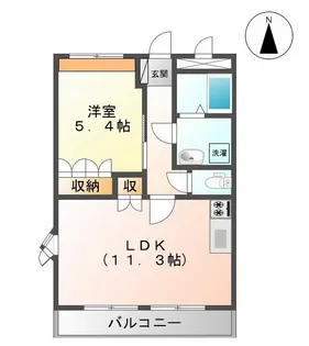 ディモア・T【2階】の間取り
