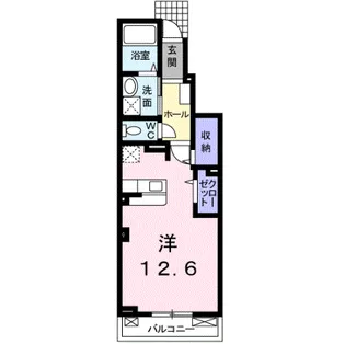 セレーノ YUMACHI【102号室】の間取り