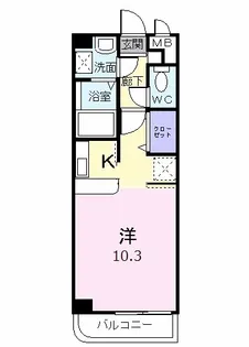 グラン・フィオーレ【3階】の間取り