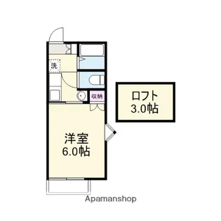 エステートJUN【B101号室】の間取り