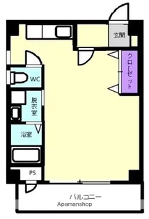 1Kの間取り画像