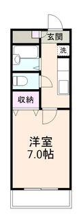 ぐりいんロッヂ【1階】の間取り