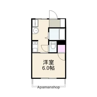 アパートメントハウス パオⅠ【2階】の間取り