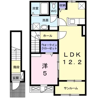 ステラ玉湯【2階】の間取り