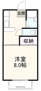 アベニール【207号室】の間取り