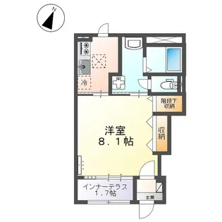 ディパーチャ いや【1階】の間取り