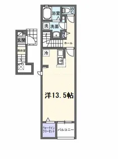 グラン フェリシア【2階】の間取り