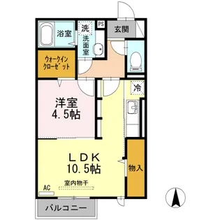 オッツエム【3階】の間取り