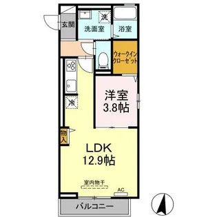 ロイヤルステージ浜乃木【3階】の間取り