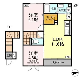 ロイヤルステージ国屋町【2階】の間取り