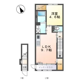 FIRST(ファースト)【2階】の間取り
