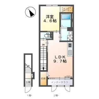 FIRST(ファースト)【2階】の間取り