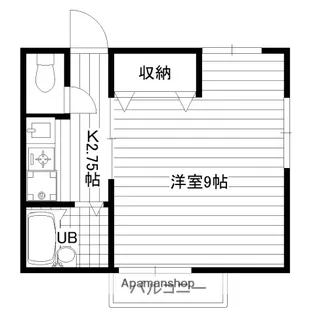 シャロム【1階】の間取り