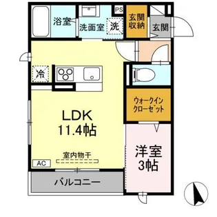 グランテラス【2階】の間取り