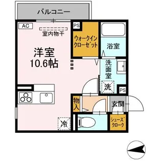 ロイヤルステージ横浜町【3階】の間取り