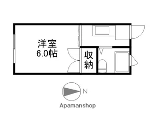 ハイツ梅【2階】の間取り