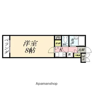 イマージュ・シャトー【1005号室】の間取り