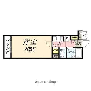イマージュ・シャトー【10階】の間取り