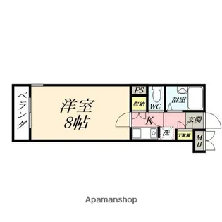 イマージュ・シャトー【10階】の間取り