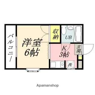 J.S.BACH【205号室】の間取り