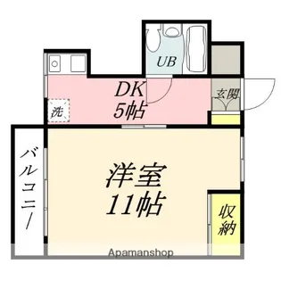 J.S.BACH【2階】の間取り