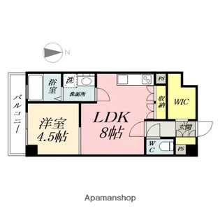 OWLSTYLE NISHIKIMACHI Ⅱ【11階】の間取り