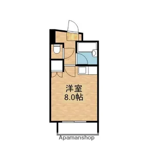 グランデール伊島【501号室】の間取り