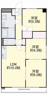 ネクスト倉田 東館【5階】の間取り