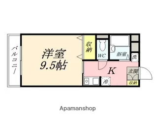 PALAZZO WAKO【4階】の間取り