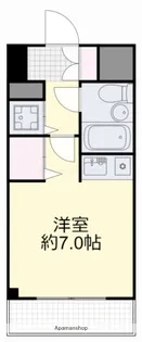 ダイアパレス弓之町【9階】の間取り
