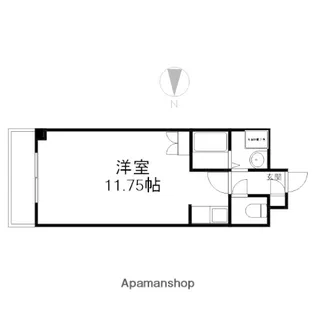 ロイヤルレピュート東島田【5階】の間取り