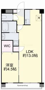 下中野S−1ビル【2階】の間取り