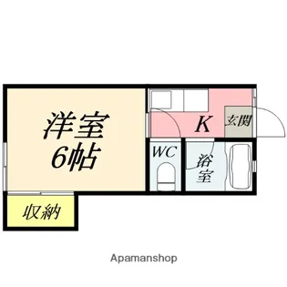 プレール高柳Ⅰ【2階】の間取り