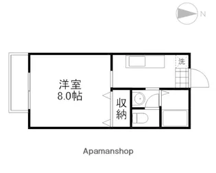 ファンコーポレーションE棟【1階】の間取り