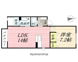 セパージュ古都【2階】の間取り