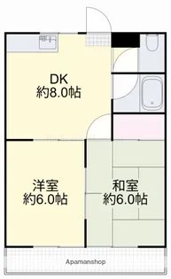メゾン桑野【4階】の間取り
