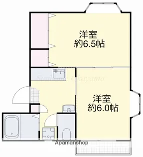 キャトルセゾン【1階】の間取り