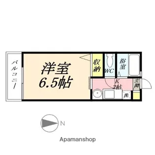 アブニールつしまA棟【2階】の間取り