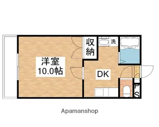 サニーコスモⅡ【1階】の間取り