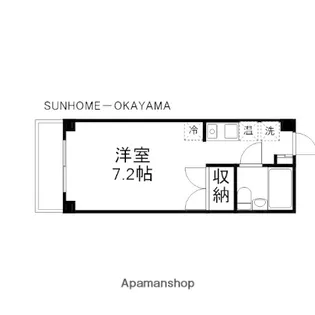 セイントヴィラ医大南【3階】の間取り
