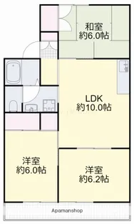 グリーンズパレス【103号室】の間取り