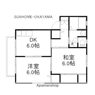グリーンハイツ【2階】の間取り